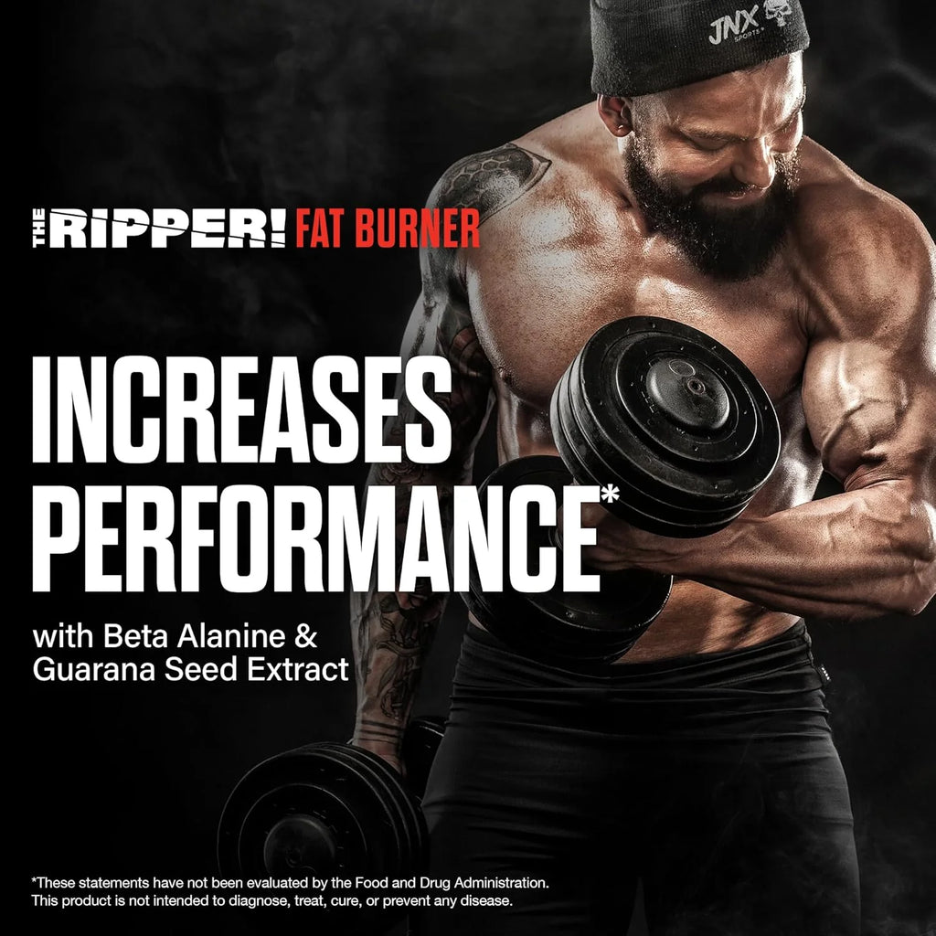 The Ripper! Shredding Thermogenic Fat Burner - Pineapple Shred 30 Servings | Advanced Fast Acting Thermogenic Pre-Workout, Appetite Suppressant for Men & Women